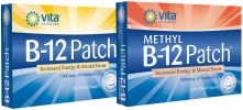 Get the Vitamin B12 Patch- Now available with Methyl-B12 !