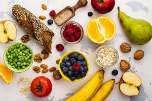 fiber, fruit, vegetable, grains, whole grain, colon, gut, health, beans