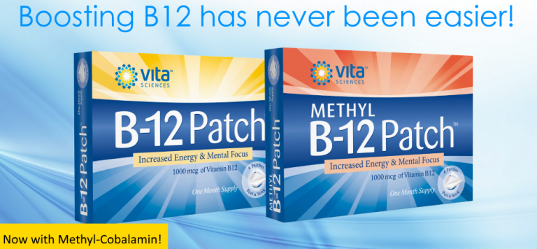 Methyl B12 Patches - Vita Sciences